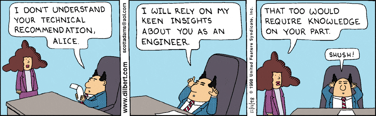 Dilbert Cartoon